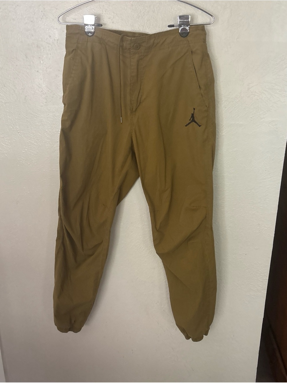 Jordan Men's Olive Brown Jogger Pants Size M